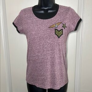 Embellished Fitted Short Sleeve Tee